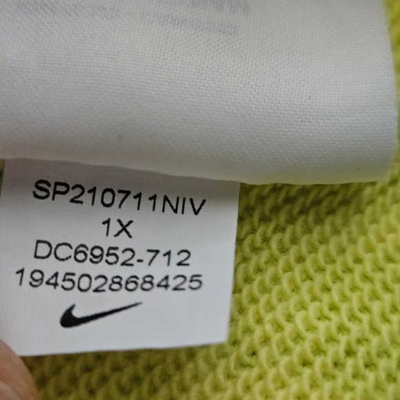 Nike Icon Clash Pullover Zebra Print Crewneck Sweatshirt Size 1X - Picture 6 of 11